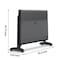 Edendirect 1500W Electric Tower Ceramic Heater, Black, Tip-Over Protection, Remote Control NCA1-4.5-PRO FABRIC B - alternate 5